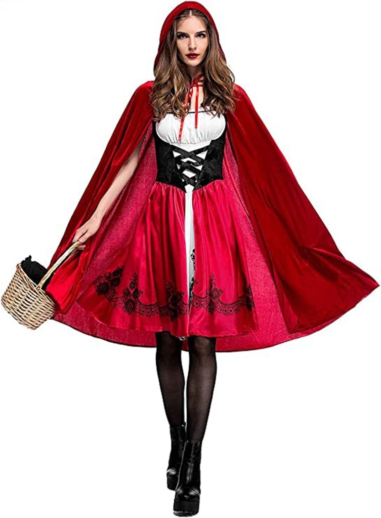 Little Red Riding Hood Halloween costume.